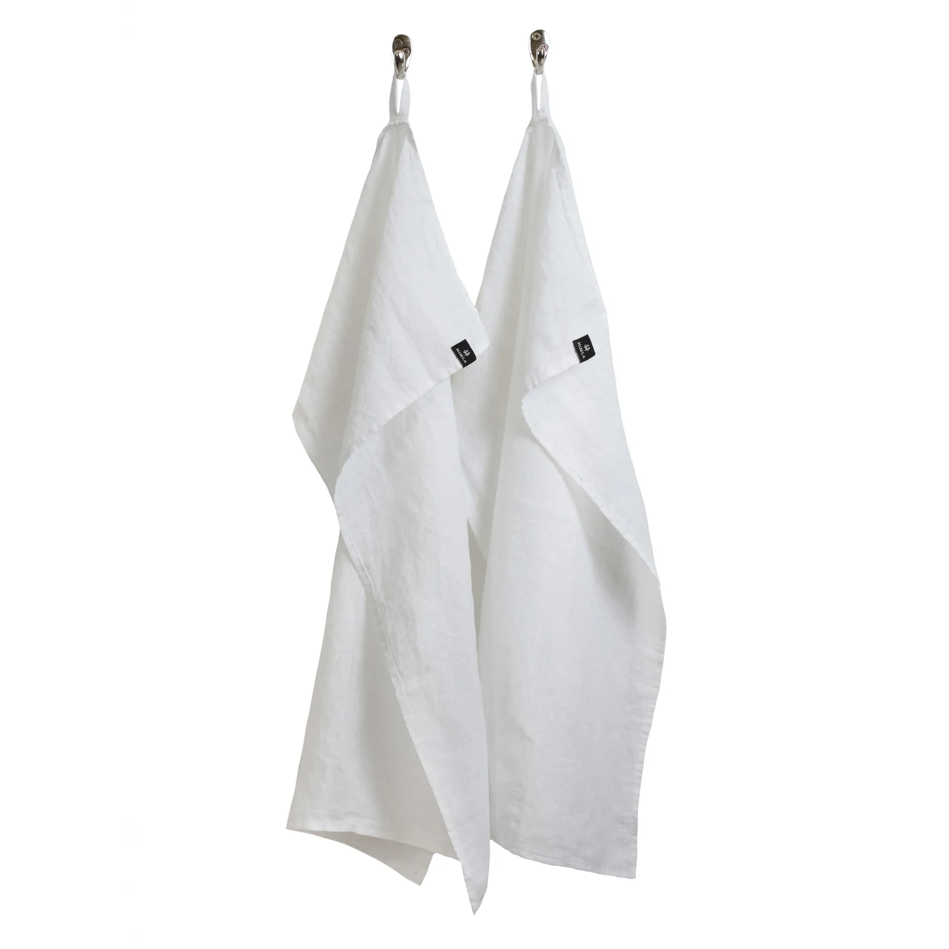 Himla Sunshine viskestykke 2-pak White