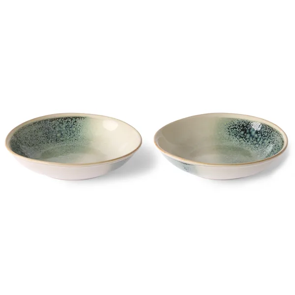 70's curry skål 21,7x21 cm 2-pack, Mist