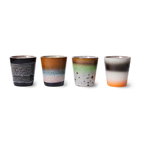 70's ristretto mugg 4-pack, Good vibes