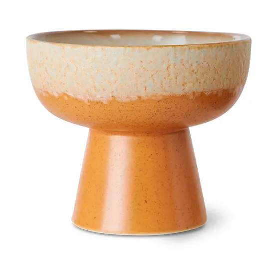 HKliving 70's tapasskål på fod S Ø11x9,5 cm Dunes
