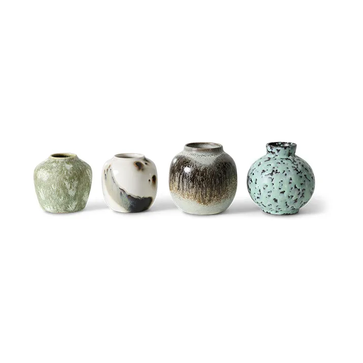 HKliving 70's vaser small 4 dele Canyon