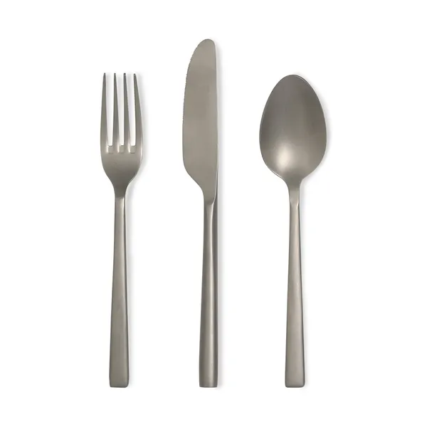 Bestickset set om 3 st 19-21 cm, Rostfritt stål matt