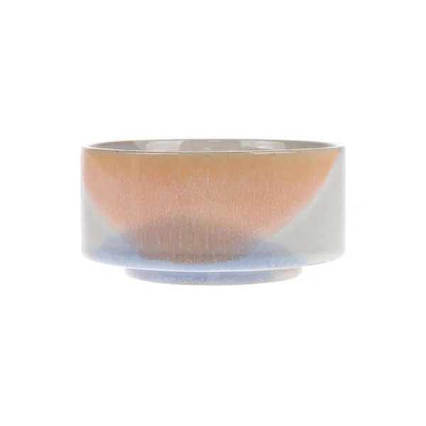 Gallery ceramics skål Ø12 cm, Blå-peach