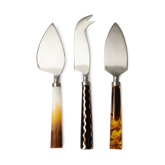 HKliving HK Living osteknive 3 dele Havana billede