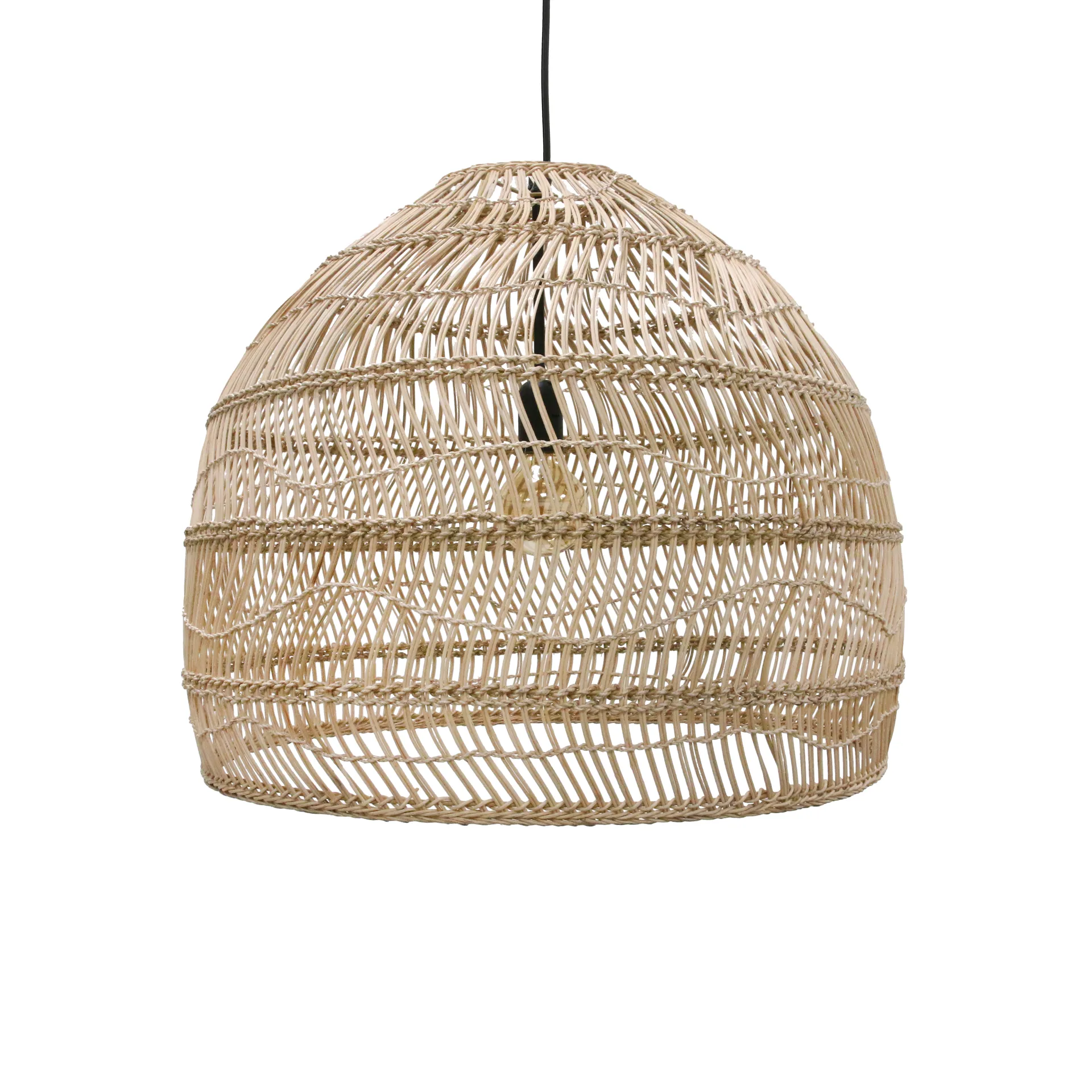 HKliving HKliving kurvelampe medium Natur billede