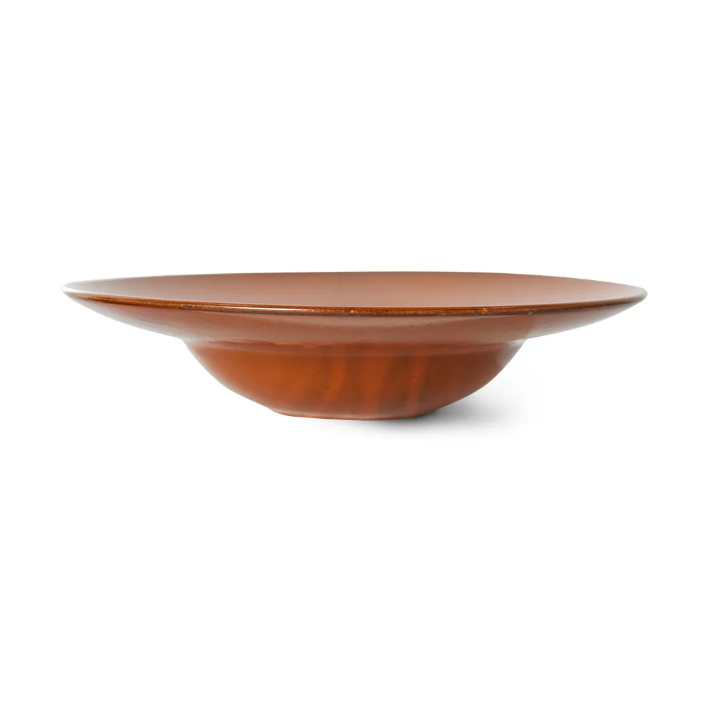 HKliving Home Chef pastatallerken &Oslash;28,5 cm Burned orange