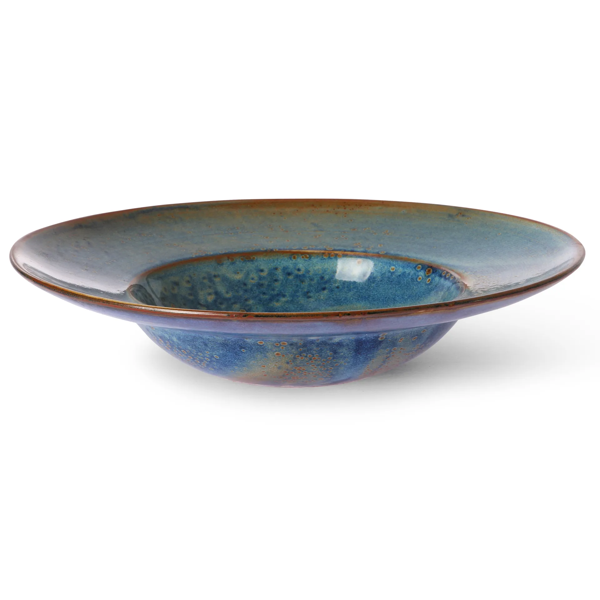 HKliving Home Chef pastatallerken Ø28,5 cm Rustic blue