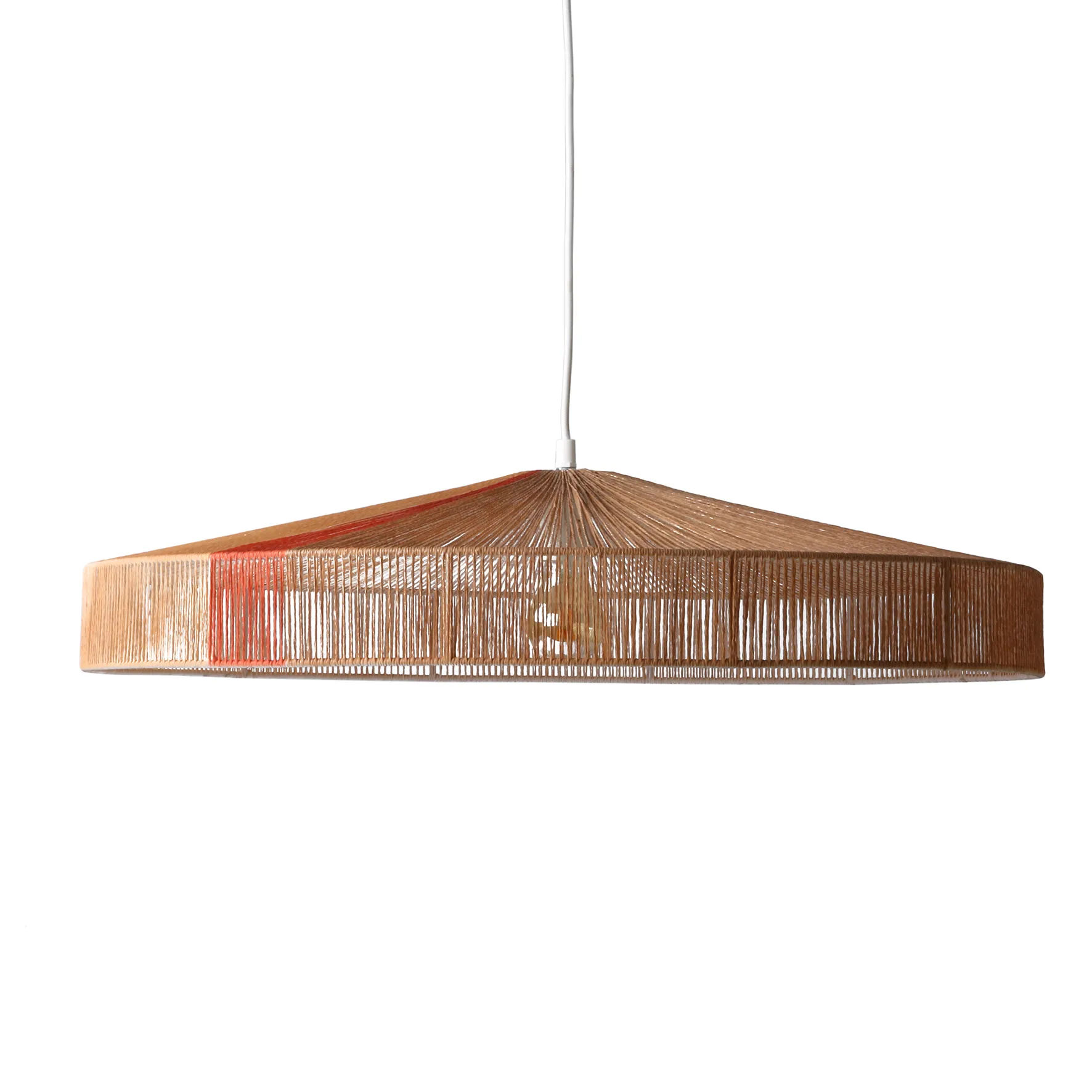 HKliving Lampe à suspension Rope Ø Terra shades