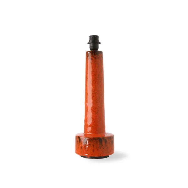 Lampfot 48x15 cm, Röd