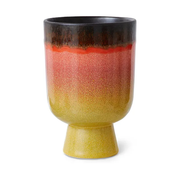 Retro blomkruka Ø13 cm, Fig