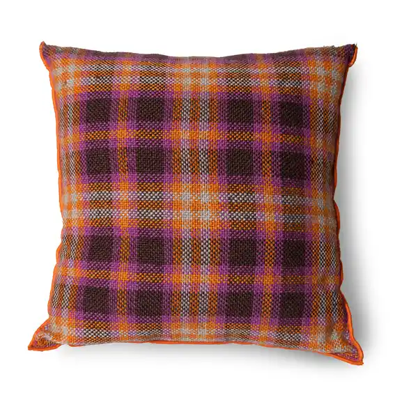 Retro Porch Night kudde 50x50 cm, Red/orange/pink