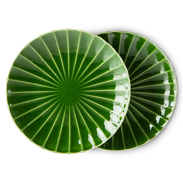 The Emeralds assiett 2-pack Ø21,6 cm