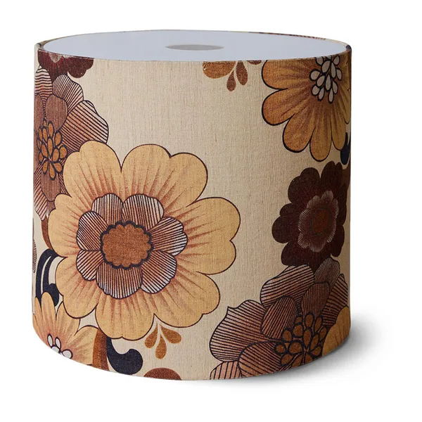 Vintage flowers lampskärm, Ø52 cm