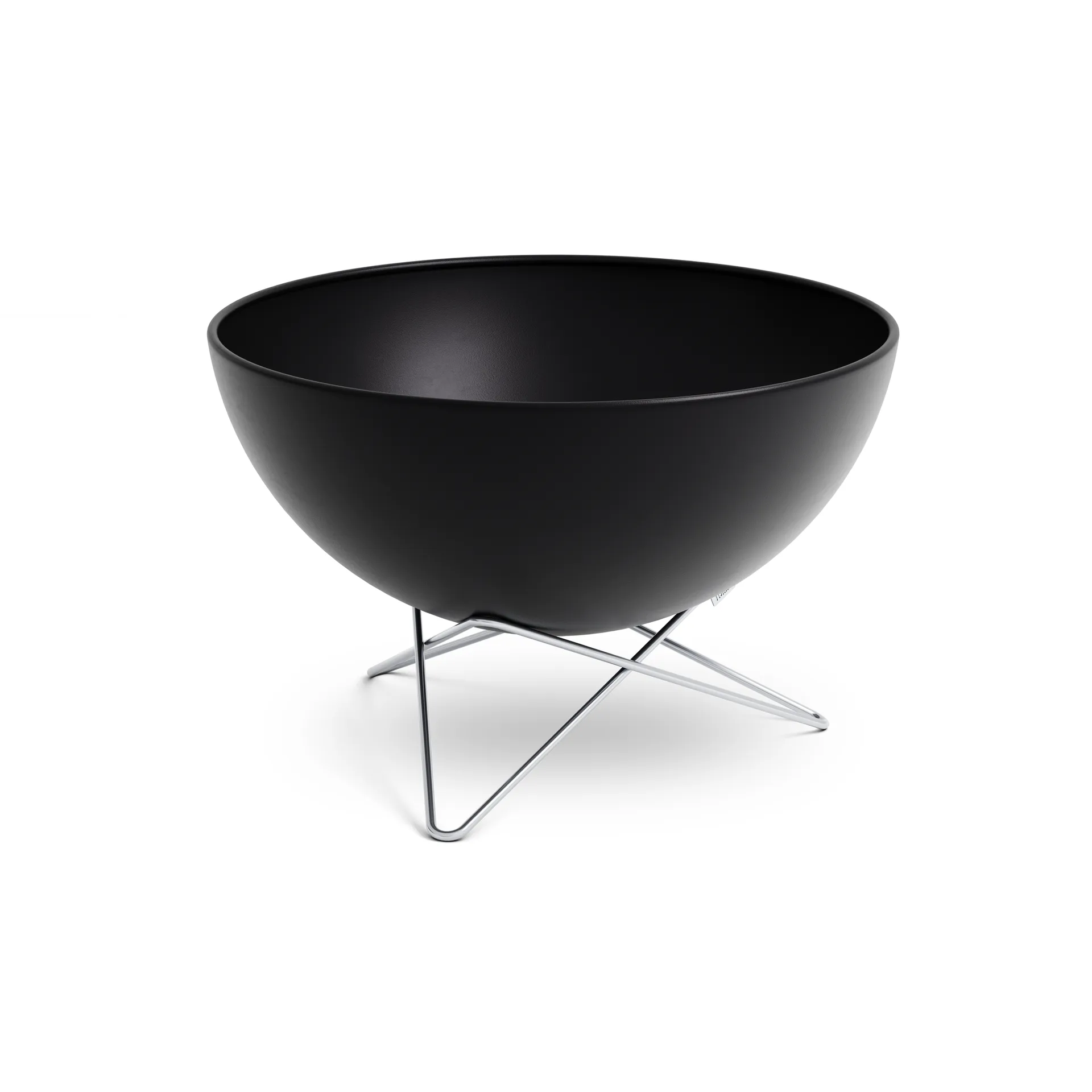 Höfats Brasero BOWL 57 Noir-argent, trépied étoile