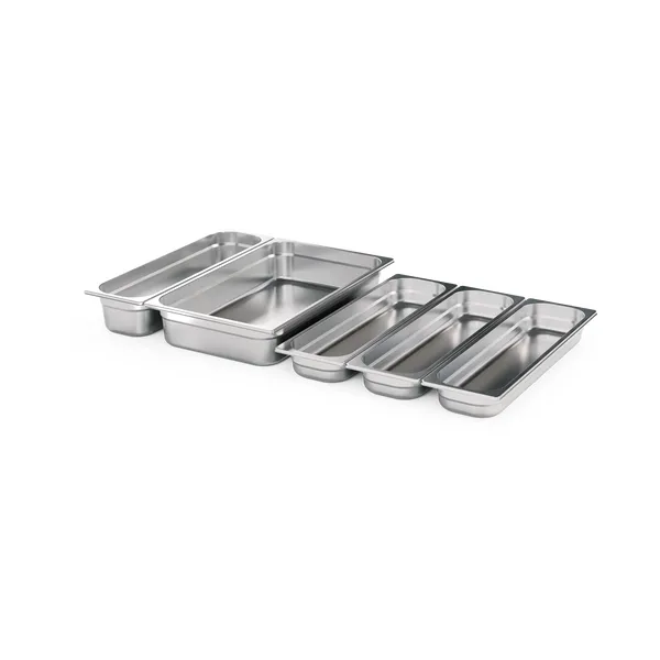 FIRE KITCHEN förvaringslådor, Rostfritt stål, 5 delar