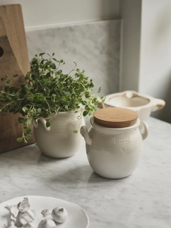 Höganäs Ceramic jar 1 l from Höganäs Keramik - NordicNest.com