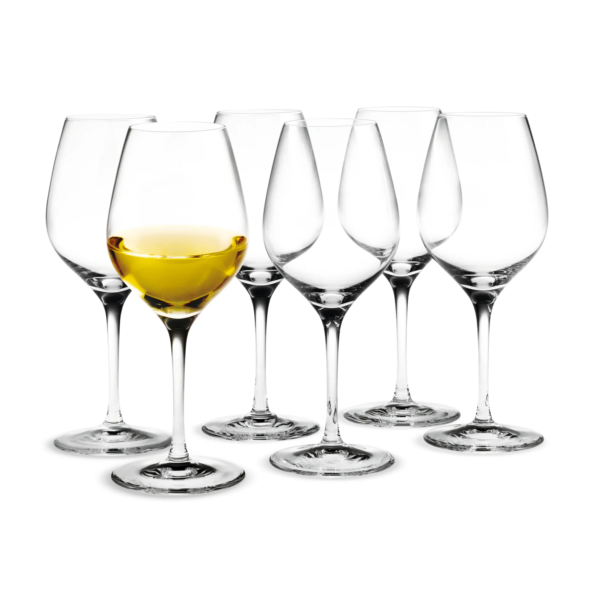 Holmegaard Cabernet dessertvinsglas 28 cl 6-pak Klar