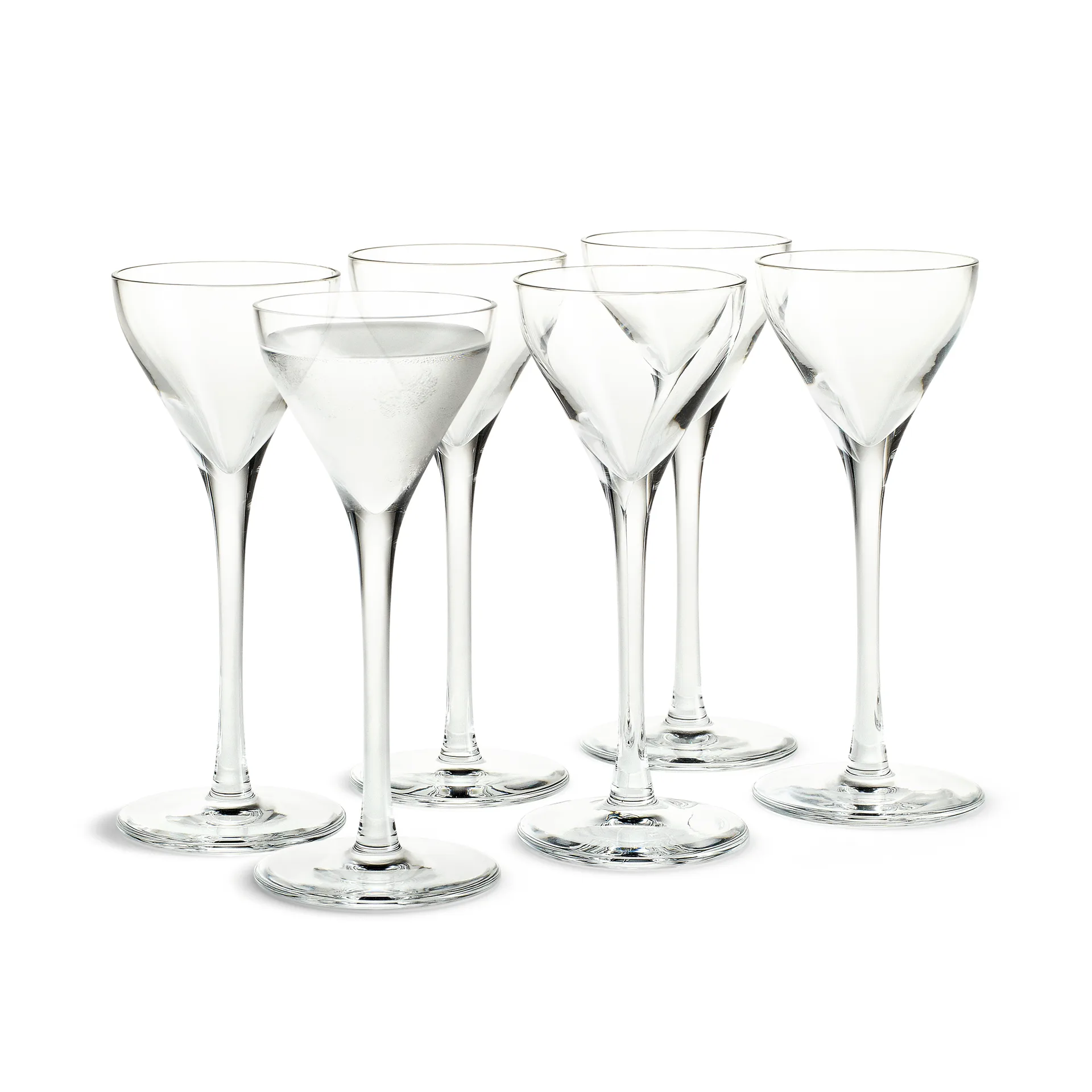 Holmegaard Cabernet snapsglass 4,5 cl 6-pakning Klar​​