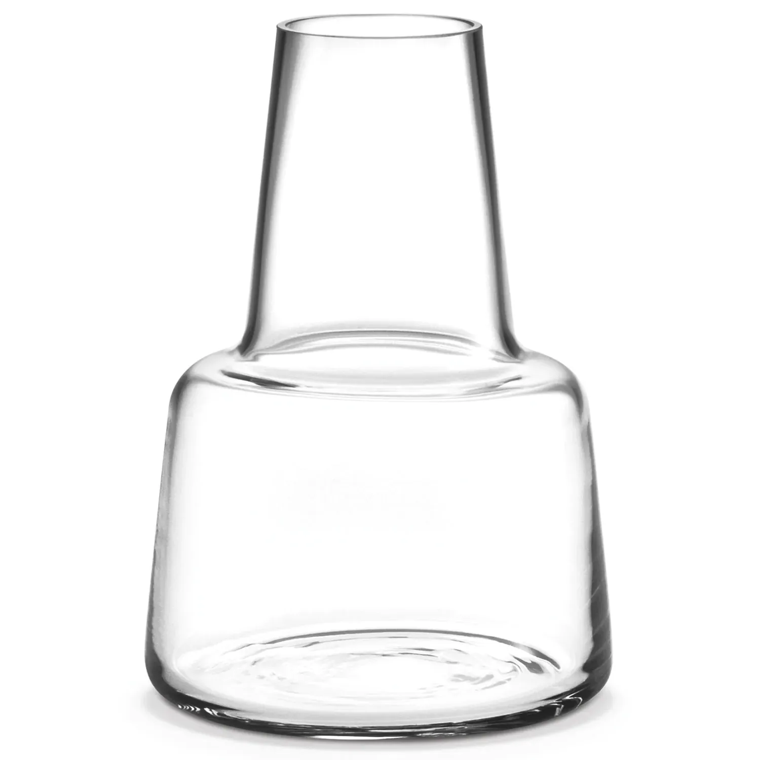 Holmegaard - Flora Vase mellem hals, klar, 12 cm