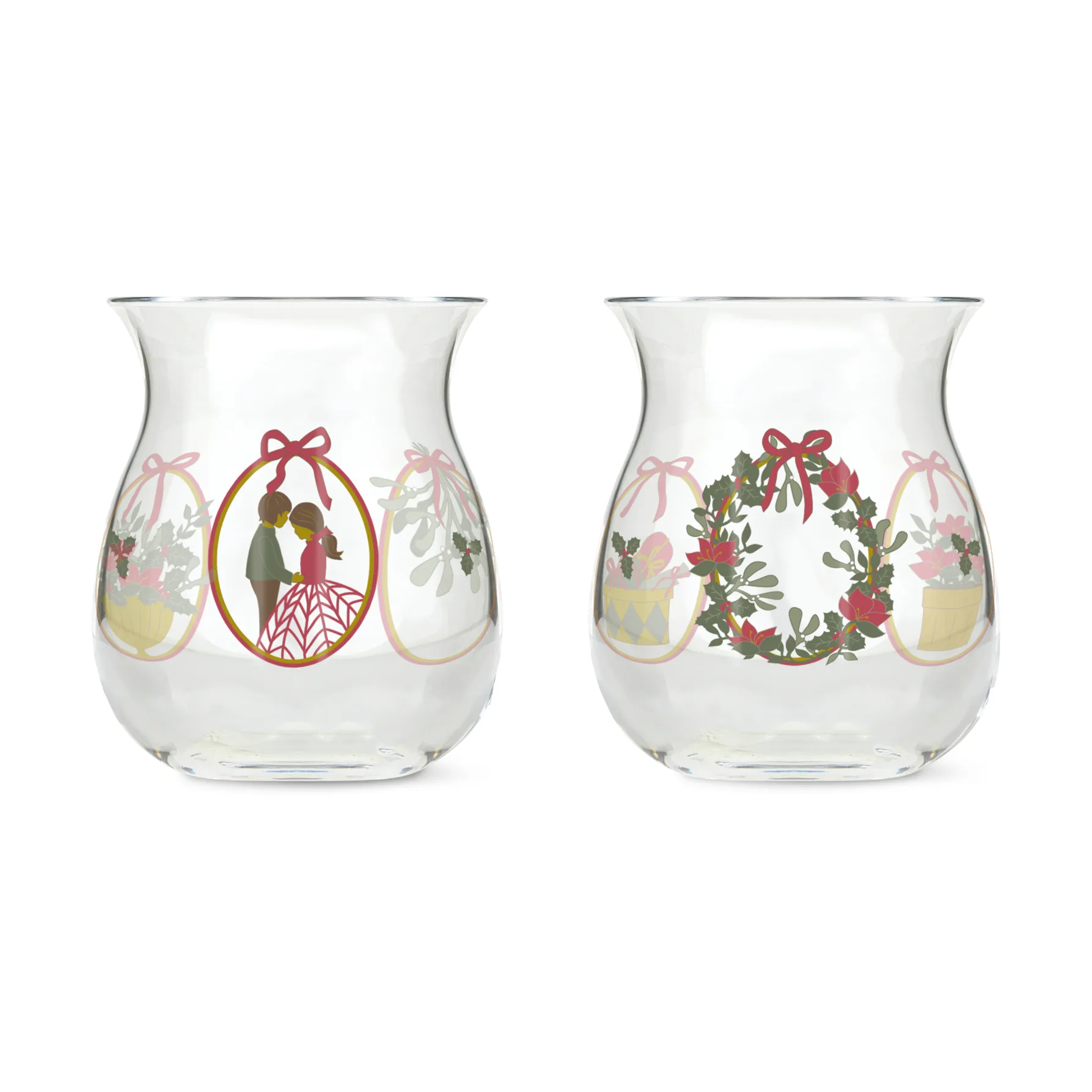 Holmegaard Holmegaard Christmas julljuslykta 2-pack 2025