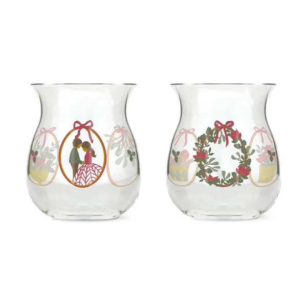 Holmegaard Christmas julljuslykta 2-pack, 2025