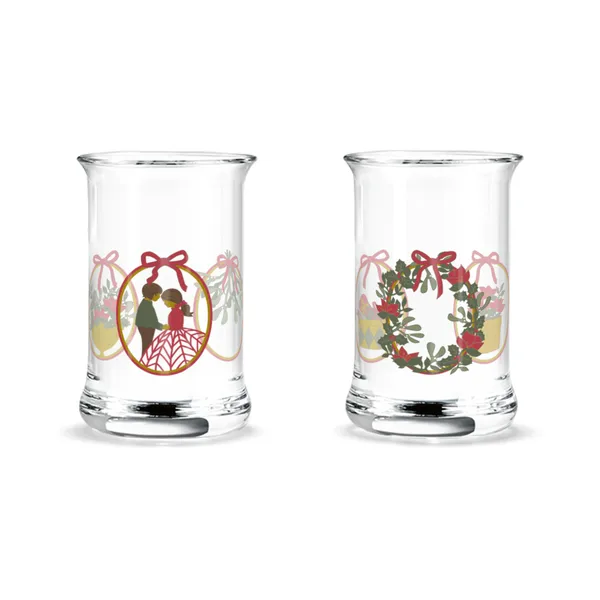 Holmegaard Christmas julsnapsglas 2-pack, 2025