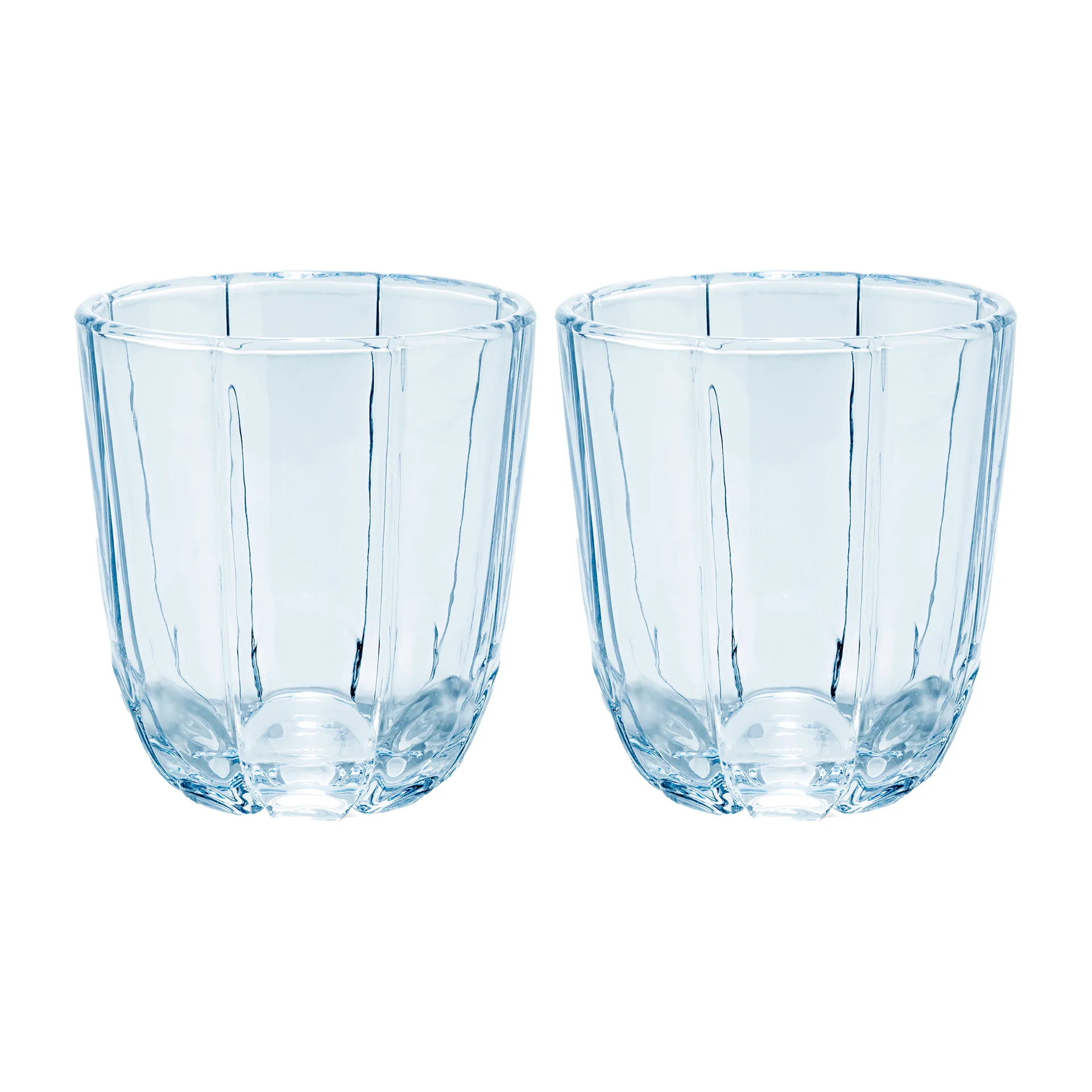 Holmegaard - Lily Vandglas 32 cl blue iris 2 stk.