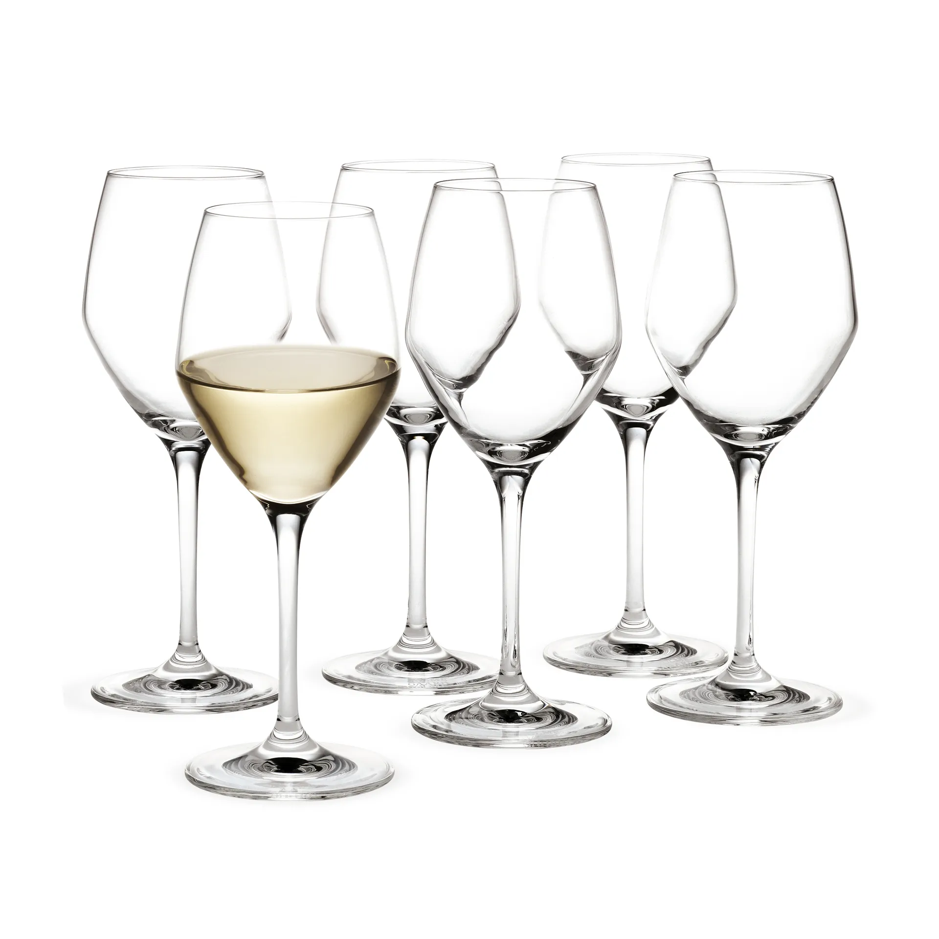 Holmegaard - Perfection Hvidvinsglas 32 cl klar 6 stk.