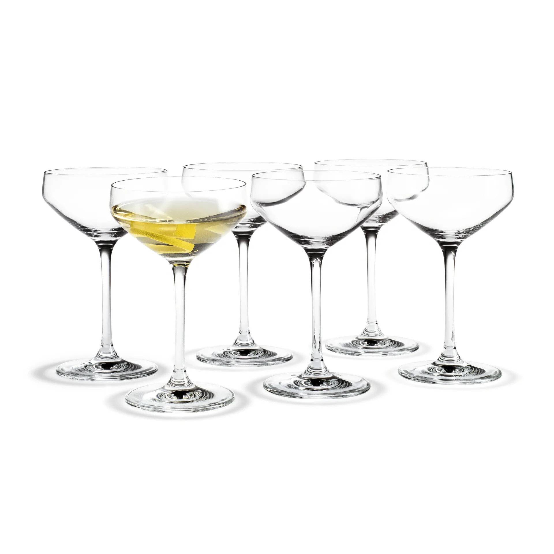 Holmegaard - Perfection Martiniglas 29 cl klar 6 stk.