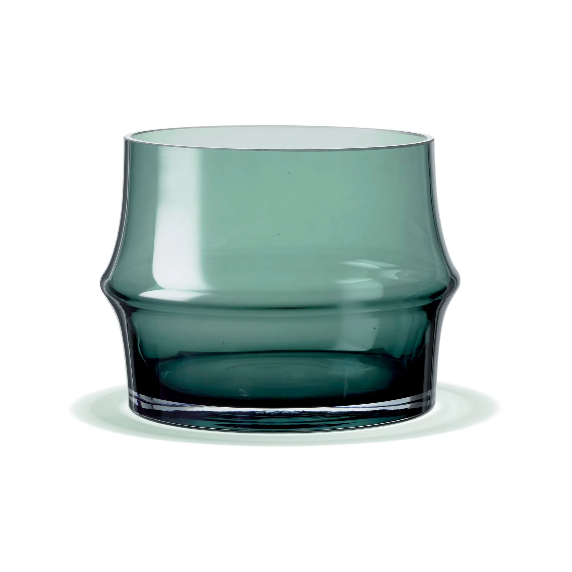 Holmegaard Pot de fleur Arc Ø14,5 cm Vert foncé