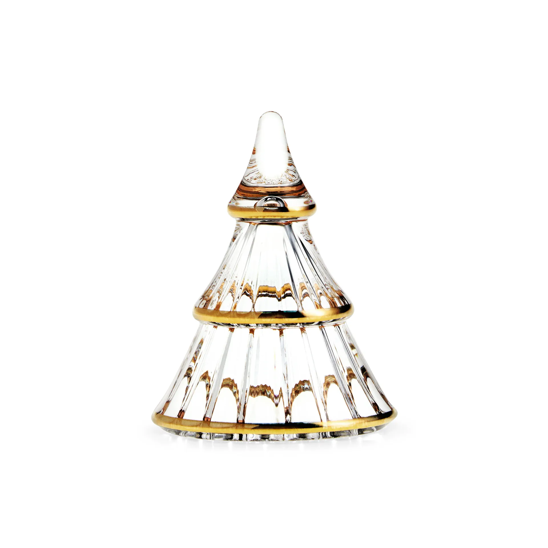Holmegaard Sapin Fairytales Petit Transparent-doré