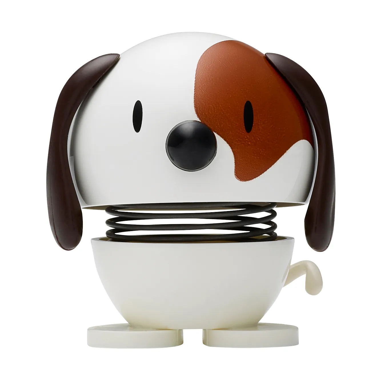 Hoptimist Figurine Hoptimist Dog 6,9 cm White