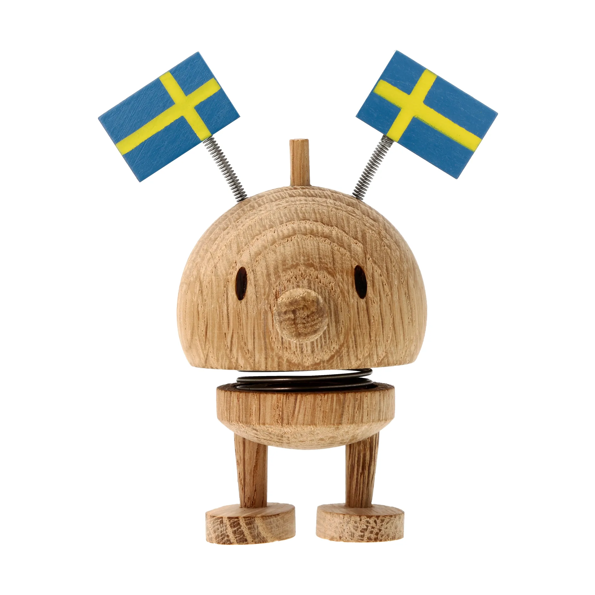 Hoptimist Hoptimist Celebration Bumble figurine S, chêne brut, Sweden