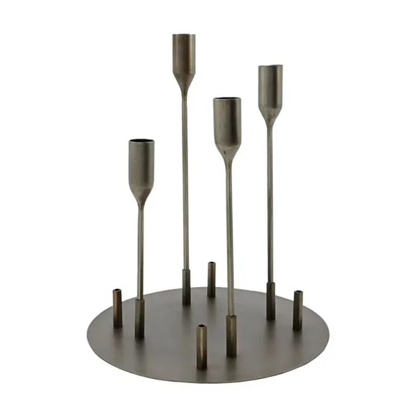 Advent ljusstake Ø25 cm, Champagne