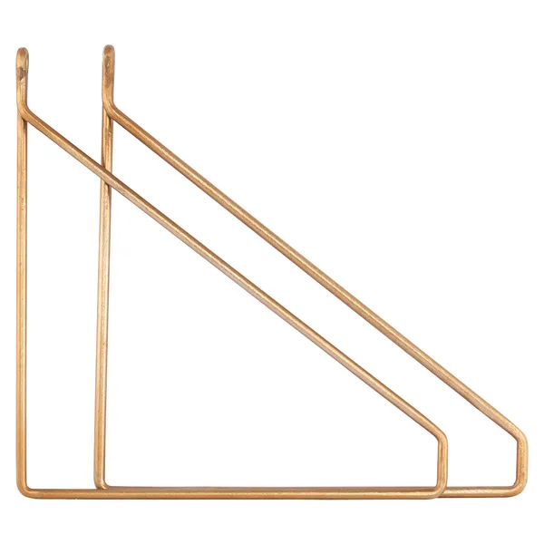 Apart hyllkonsoler 2-pack, Mässing