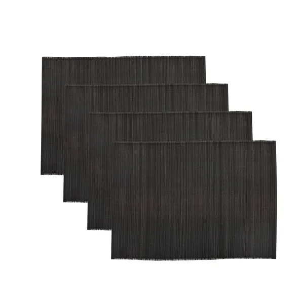 Bamb bordstablett 33x45 cm 4-pack