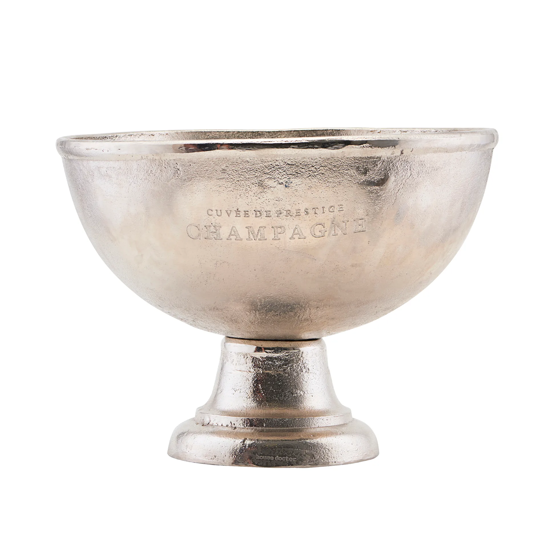 Vin- og champagnekøler House Doctor Champtub Ø39 x H29 cm, aluminium, sølv