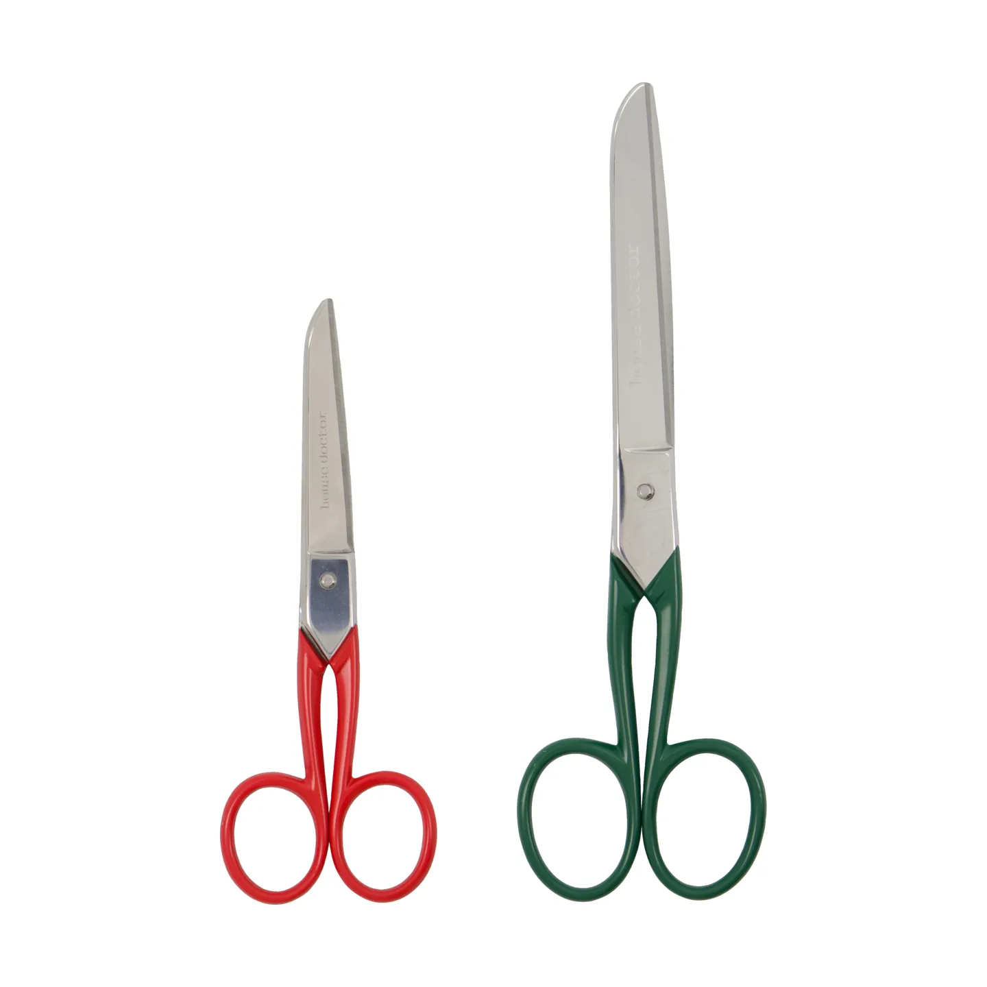 House Doctor Ciseaux House Doctor 2 pièces Rouge, vert