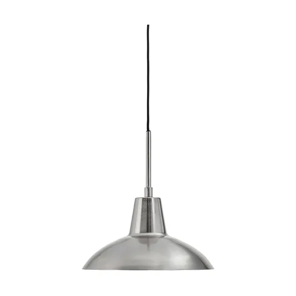 Desk pendel, Borstad silverfärg, Ø32x31 cm