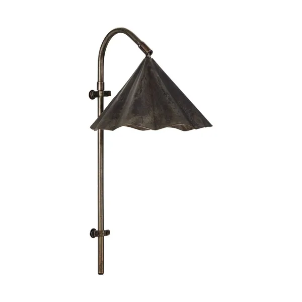 Flola vägglampa 51 cm, Antik
