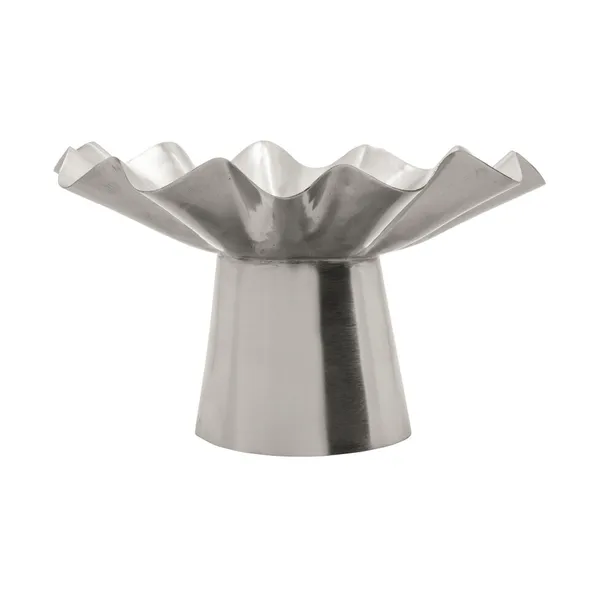 Flood dekorationsskål, Silver finish, Ø22x14 cm
