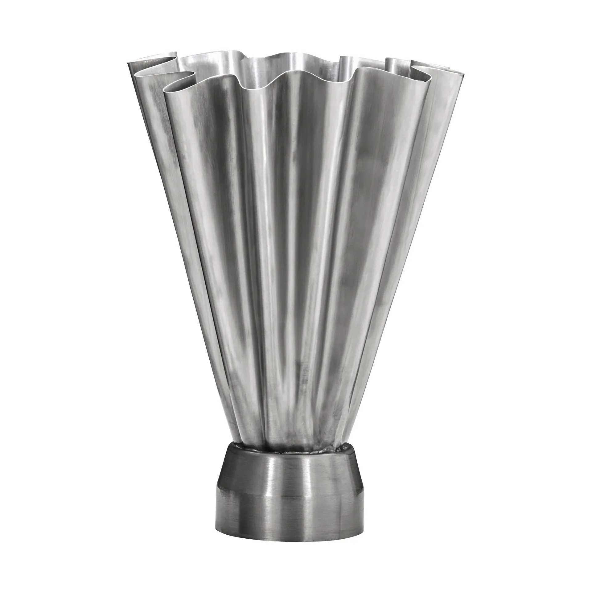 House Doctor Flood vas &Oslash;23 cm Borstat silver