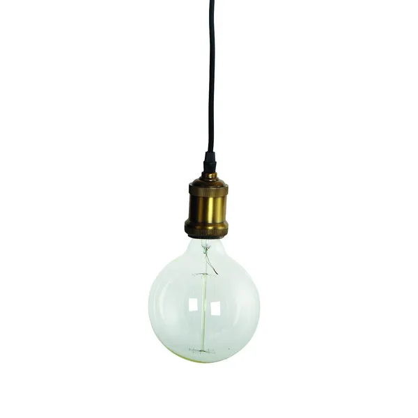 Fly lampa, mässing