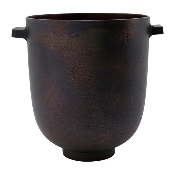 Foem blomkruka Ø20 cm, Browned brass