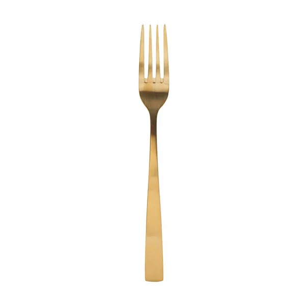 Golden matgaffel, Rostfritt stål