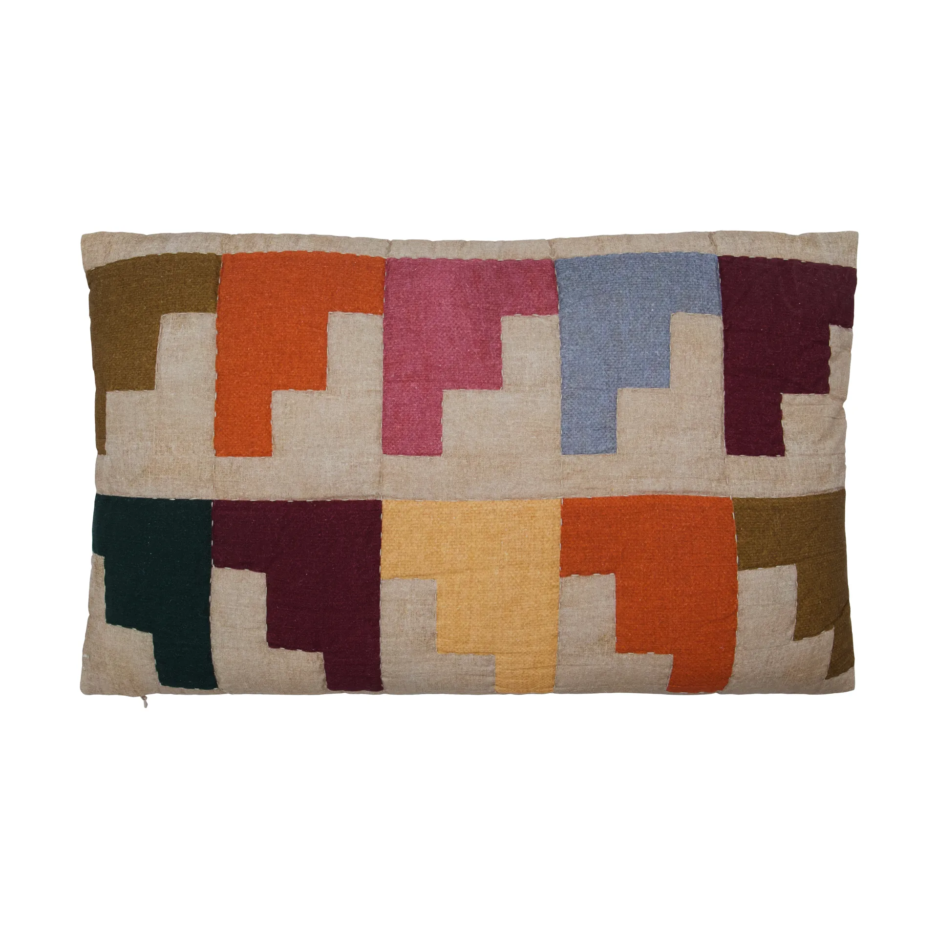 House Doctor Housse de coussin Block cm Multi — vue 3