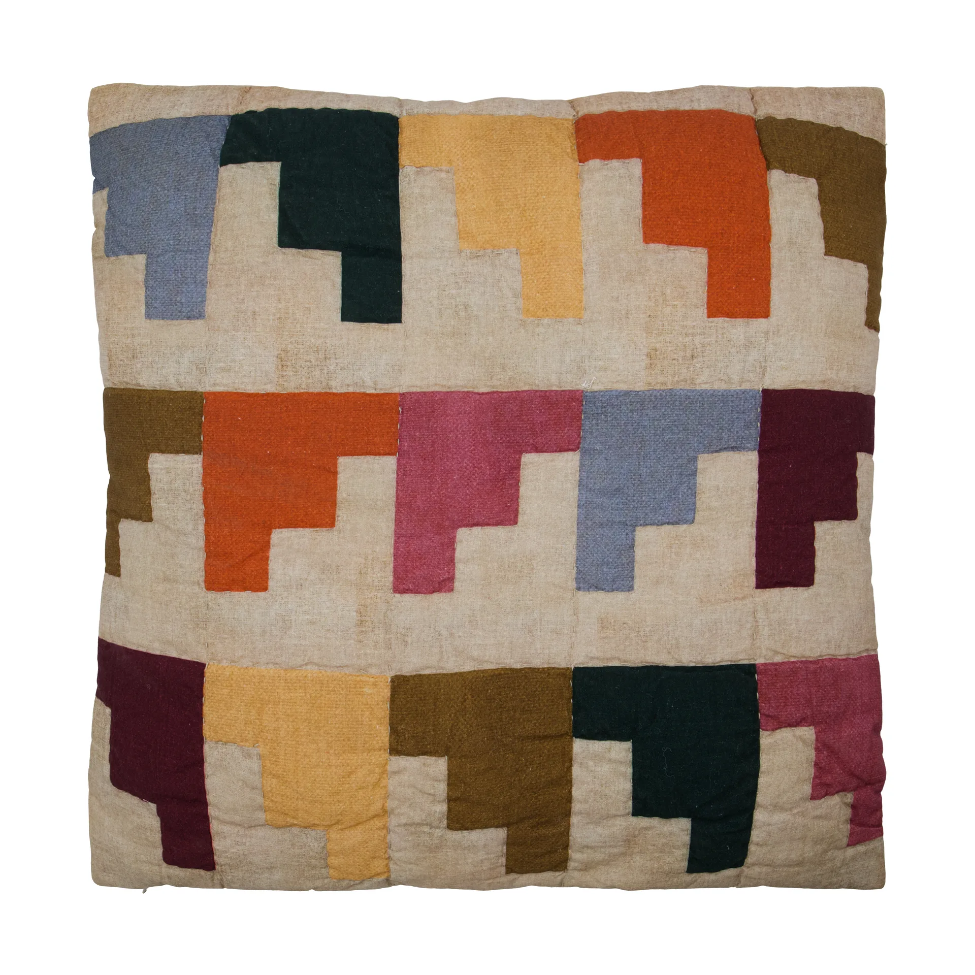 House Doctor Housse de coussin Block cm Multi