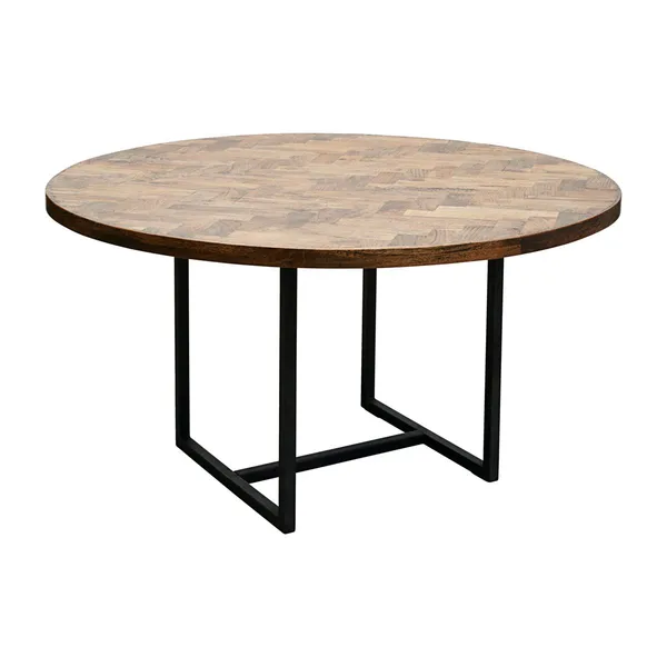 Kant matbord Ø140 cm, Natur