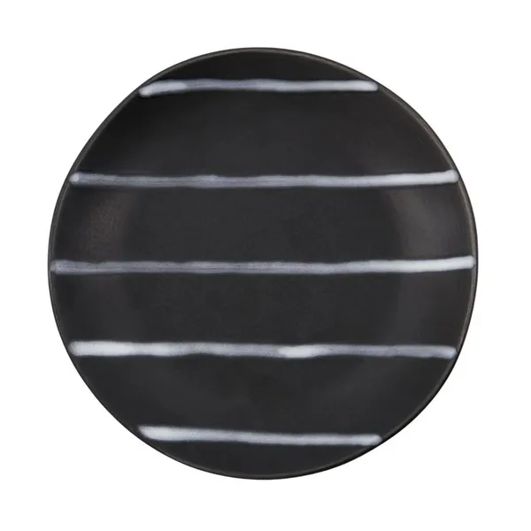 Line assiett Ø19,5 cm, Svart