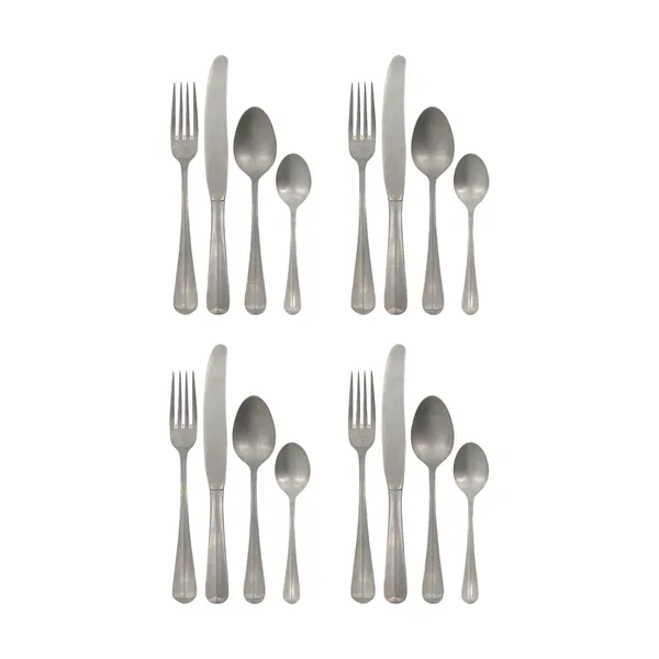 Mora bestickset 16 delar, Silver finish